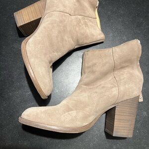 rag & bone Taupe suede Heeled Boots